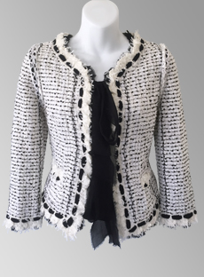 chanel tweed jacket 2023