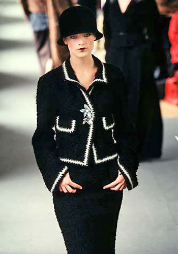 Chanel Iconic F/W 1993 Bouclé Corset Jacket