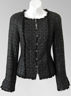 Denim jacket Bordeaux patent leather belt and signature silk foulard   Chanel Handbags and Accessories  2020  Sothebys