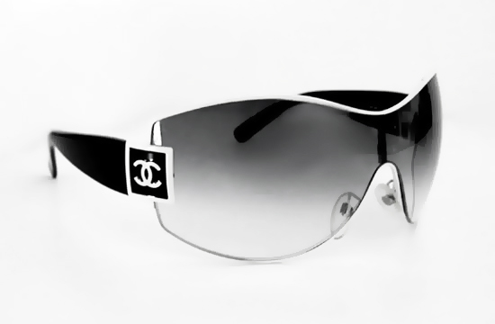 Chanel Chanel 4119 C.124/87 Big Logo Silver Back Shield Sunglasses
