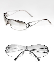 chanel shield glasses